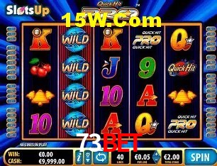 Slots com jackpots e giros grátis na 73Bet